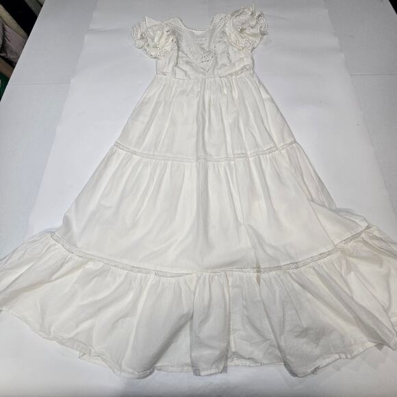 Tularosa Claudette Midi Dress in White XXS - Picture 2 of 12